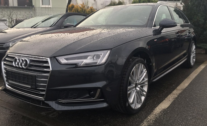 ❤️Minigonne Laterali Sottoporta per Audi A4 B9 S-Line 2015–2019 – Look Sportiv❤️