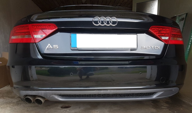 💕Diffusore Posteriore Compatibile con Audi A5 Sportback (2009–2011) ver 3 💕