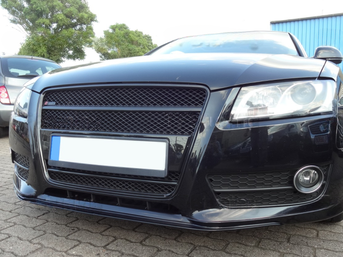 💕Splitter Anteriore per Audi A5 Cabrio 8T 2007–2011 – Ver. 1 Look Sportivo💕