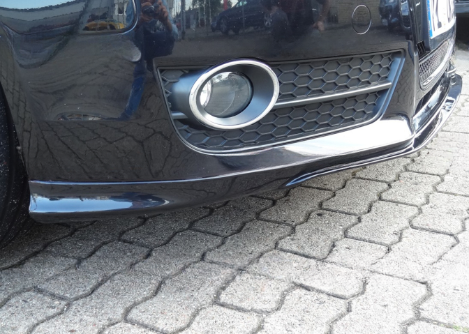 💕Splitter Anteriore per Audi A5 Cabrio 8T 2007–2011 – Ver. 1 Look Sportivo💕