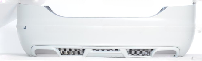 💕Diffusore posteriore paraurti per Audi A6 C6 Berlina 2004–2009 – Look RS6 v2💕