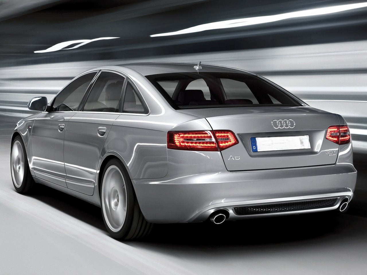 💫ART.6364 Fanali posteriori LED fume adatti per AUDI A6 08-11💫