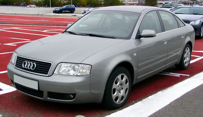 😎Angel Eyes Fari allo Xeno per Audi A6 4B C5 06.2001-05.2004 LHD o RHD Nero-😎