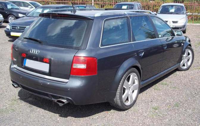 💕Spoiler Posteriore Tetto Look RS6 Compatibile con Audi A6 C5 Avant (1997–200💕