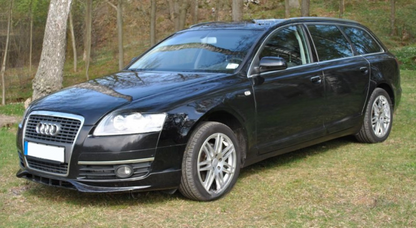 💕Splitter Anteriore compatibile con Audi A6 C6 Avant 2004–2009 – Versione 2💕