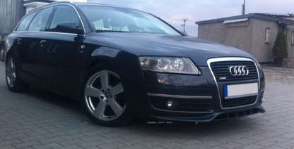 💕Splitter Anteriore compatibile con Audi A6 C6 Avant 2004–2009 – Versione 2💕