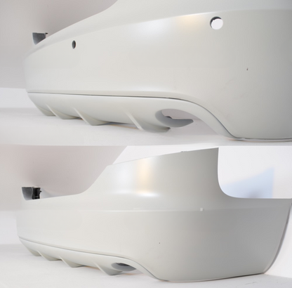 💕Diffusore posteriore paraurti per Audi A6 C6 Berlina 2004–2009 – Look RS6 v1💕