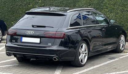 💕 Diffusore Posteriore Audi A6 C7 Avant 2011–2014 – Versione 7 (RS Look)💕
