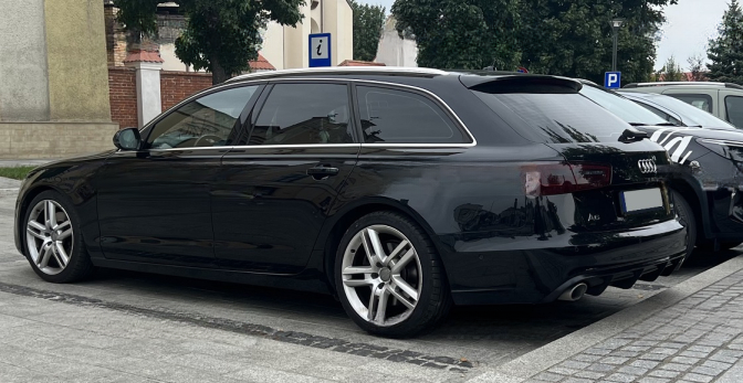 💕 Diffusore Posteriore Audi A6 C7 Avant 2011–2014 – Versione 7 (RS Look)💕