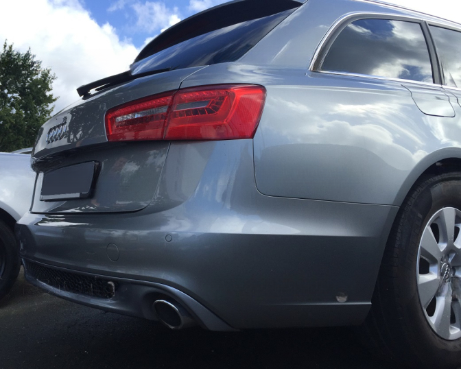 💕 Diffusore Posteriore Audi A6 C7 Avant 2011–2014 – Versione 2💕