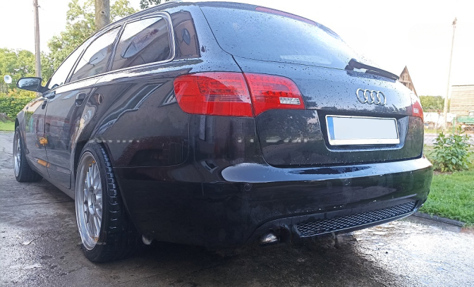 💕Diffusore Posteriore Compatibile con Audi A6 C6 Avant 2004–2009 – Versione 3💕