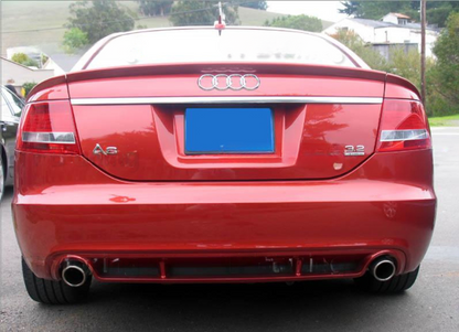 💕Spoiler Posteriore 3 Pezzi Look Sportivo per AUDI A6 C6 Berlina 2004–2009💕
