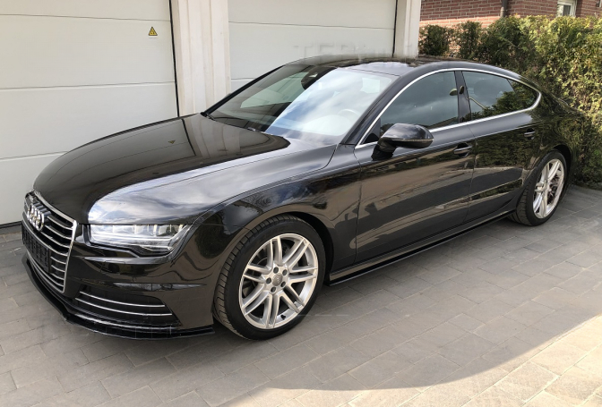 💕Splitter Anteriore per Audi A7 Sportback 4G Restyling (2014–2017)💕