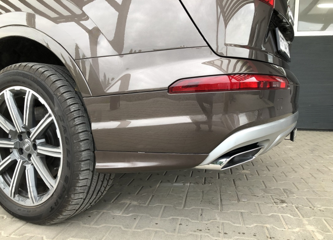 💕 Splitter Flaps Paraurti  Posteriore Audi Q7 4M (2015–2019)💕