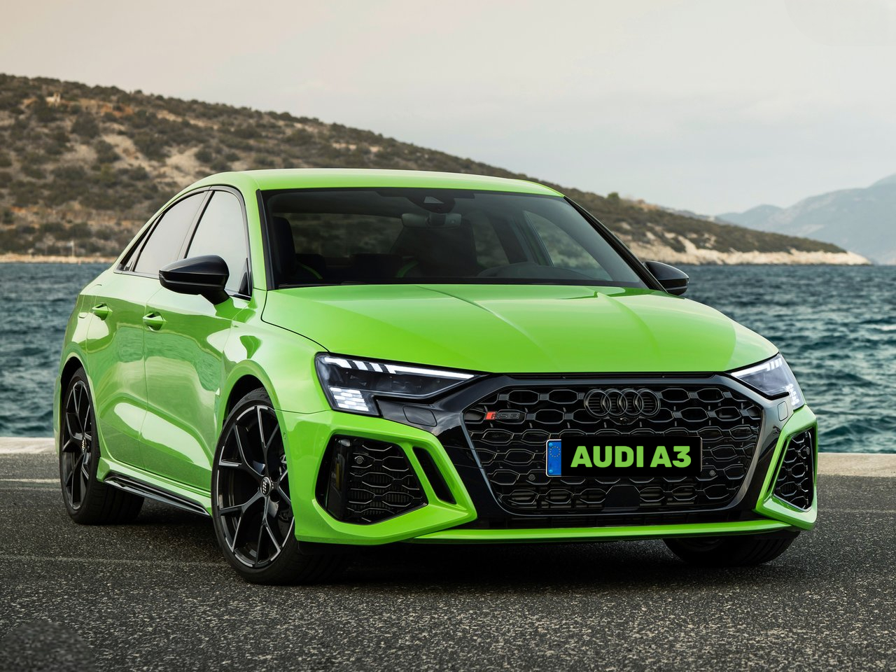 💥ART.3437 GRIGLIA SPORT adatto per AUDI A3 (8Y) 19-24💥