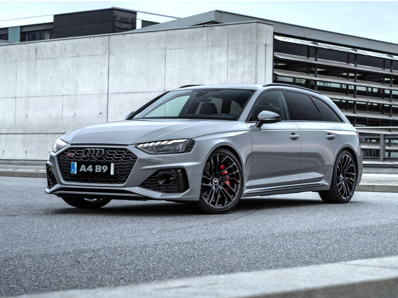 💥ART.3786 PARAURTI ANTERIORE SPORT adatto per AUDI A4 B9 20-24 LOOK RS4💥