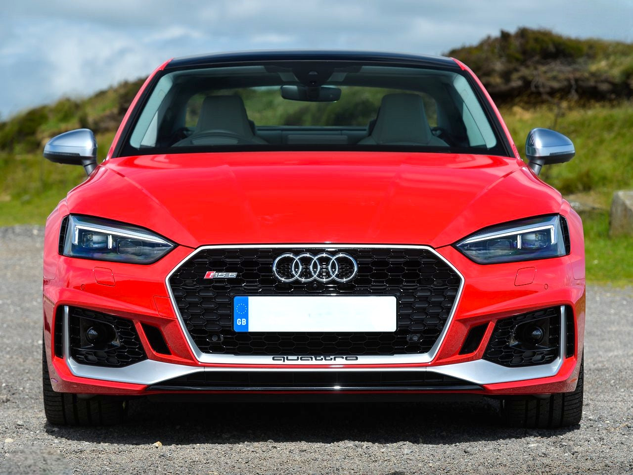 💥ART.3736 PARAURTI ANTERIORE SPORT adatto per AUDI A5 F5 16-18💥