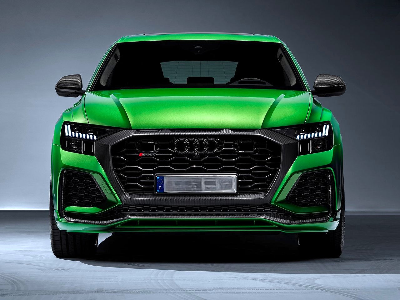 💥ART.4111 Paraurti Anteriore adatto per AUDI Q8 18-25 LOOK S LINE💥