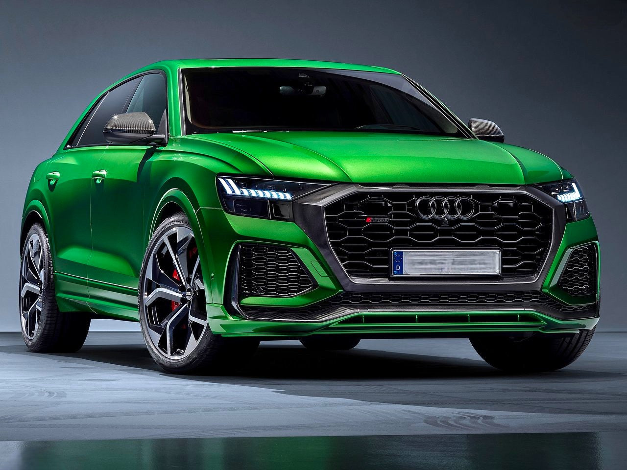 💥ART.4111 Paraurti Anteriore adatto per AUDI Q8 18-25 LOOK S LINE💥