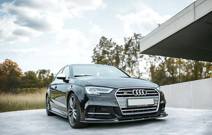 Splitter anteriore adatto per AUDI S3 8V Facelift/A3 S-Line 8V Facelift 16-20