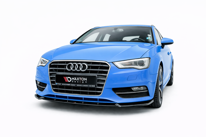 💫ART.9418 Splitter Anteriore Audi A3 Sportback 8V 2013-2016 Nero Lucido💫