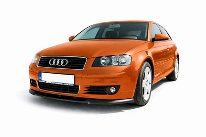 💫ART.9368 SPLITTER ANTERIORE PER AUDI A3 8P (PREFACE MODEL) 2003-2005💫