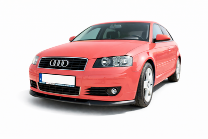 💫ART.9368 SPLITTER ANTERIORE PER AUDI A3 8P (PREFACE MODEL) 2003-2005💫