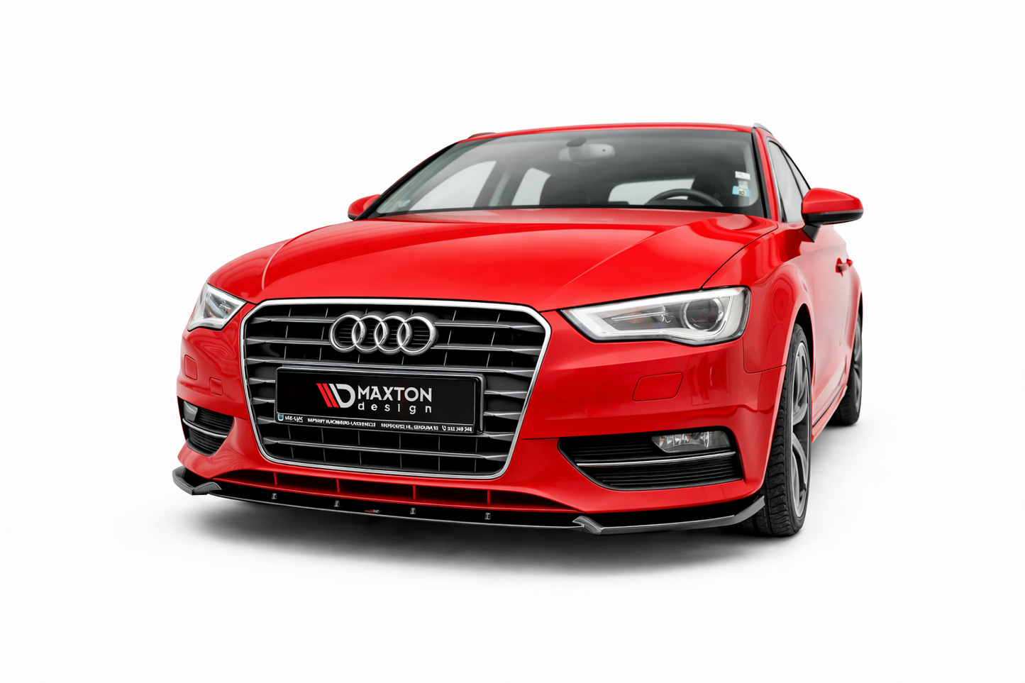 💫ART.9418 Splitter Anteriore Audi A3 Sportback 8V 2013-2016 Nero Lucido💫