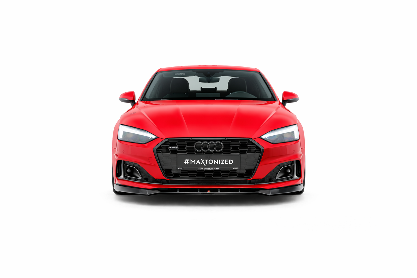 💫ART.9310 Splitter Anteriore Nero Lucido V.2 per Audi A5 F5 Facelift💫