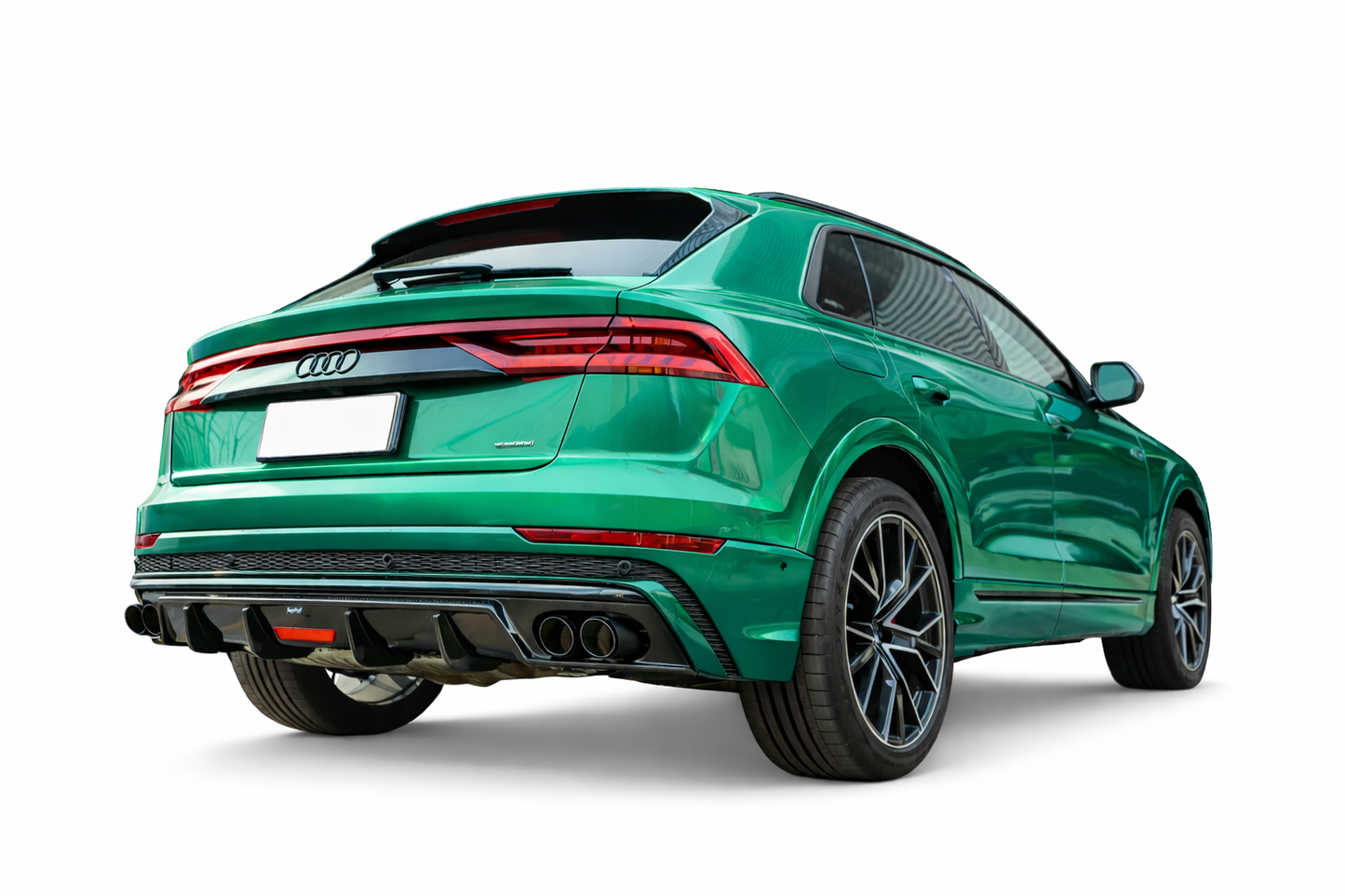 💫Terminali di Scarico Stile SQ8 Quad in Carbonio per Audi Q8 2019-2023💫