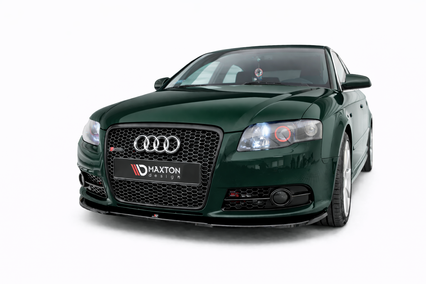 💫ART.9420 Splitter Anteriore per Audi A4 S-Line B7 2004 - 2008 Nero Lucido💫