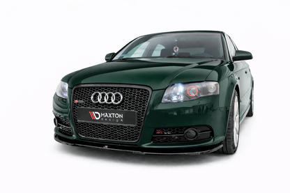 💫ART.9420 Splitter Anteriore per Audi A4 S-Line B7 2004 - 2008 Nero Lucido💫