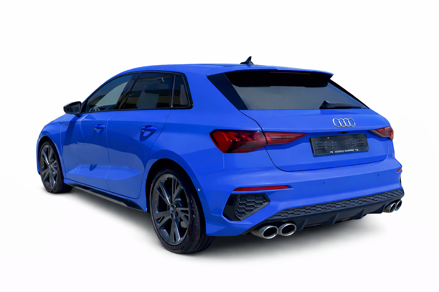 💫Diffusore posteriore Nero Lucido per Audi S3 e A3 S-Line 8Y Sportback 2020-2023💫