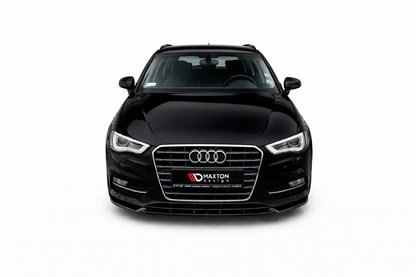 💫ART.9418 Splitter Anteriore Audi A3 Sportback 8V 2013-2016 Nero Lucido💫