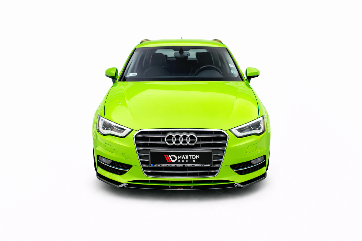 💫ART.9418 Splitter Anteriore Audi A3 Sportback 8V 2013-2016 Nero Lucido💫