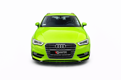 💫ART.9418 Splitter Anteriore Audi A3 Sportback 8V 2013-2016 Nero Lucido💫