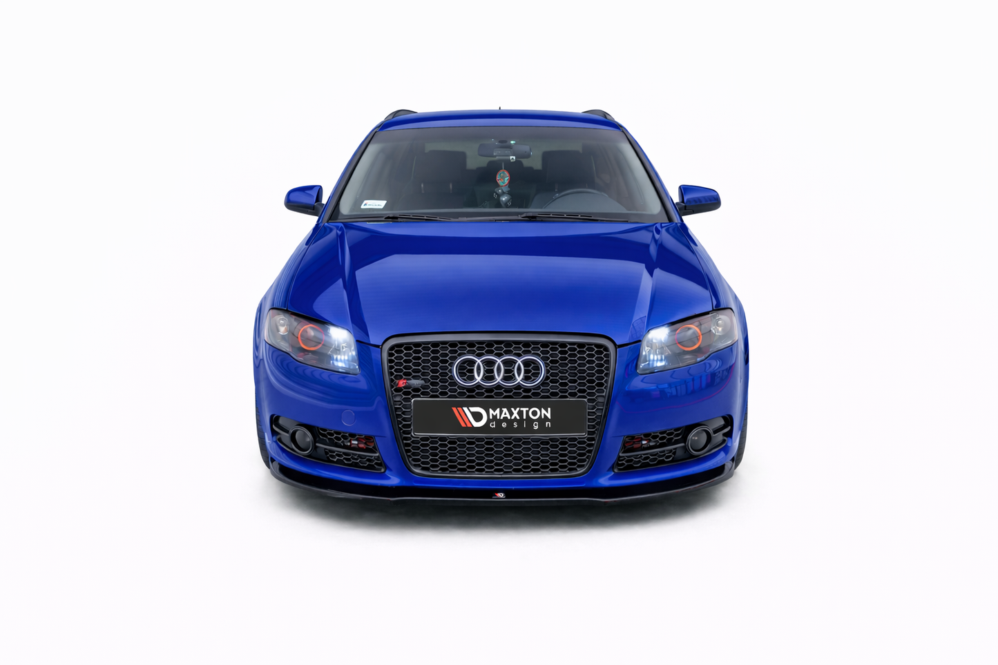 💫ART.9420 Splitter Anteriore per Audi A4 S-Line B7 2004 - 2008 Nero Lucido💫
