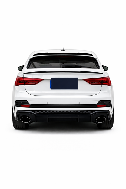💫ART.9378 Diffusore Posteriore RSQ3 per Audi Q3 (F3) Sportback (2019-2023) S-line💫
