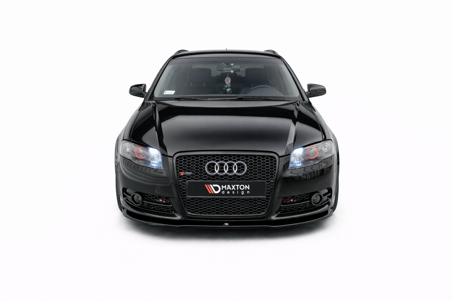 💫ART.9420 Splitter Anteriore per Audi A4 S-Line B7 2004 - 2008 Nero Lucido💫