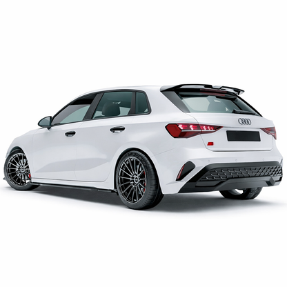 💫Spoiler Stile Oettinger per Audi A3 8Y Nero Lucido ABS 2021+💫