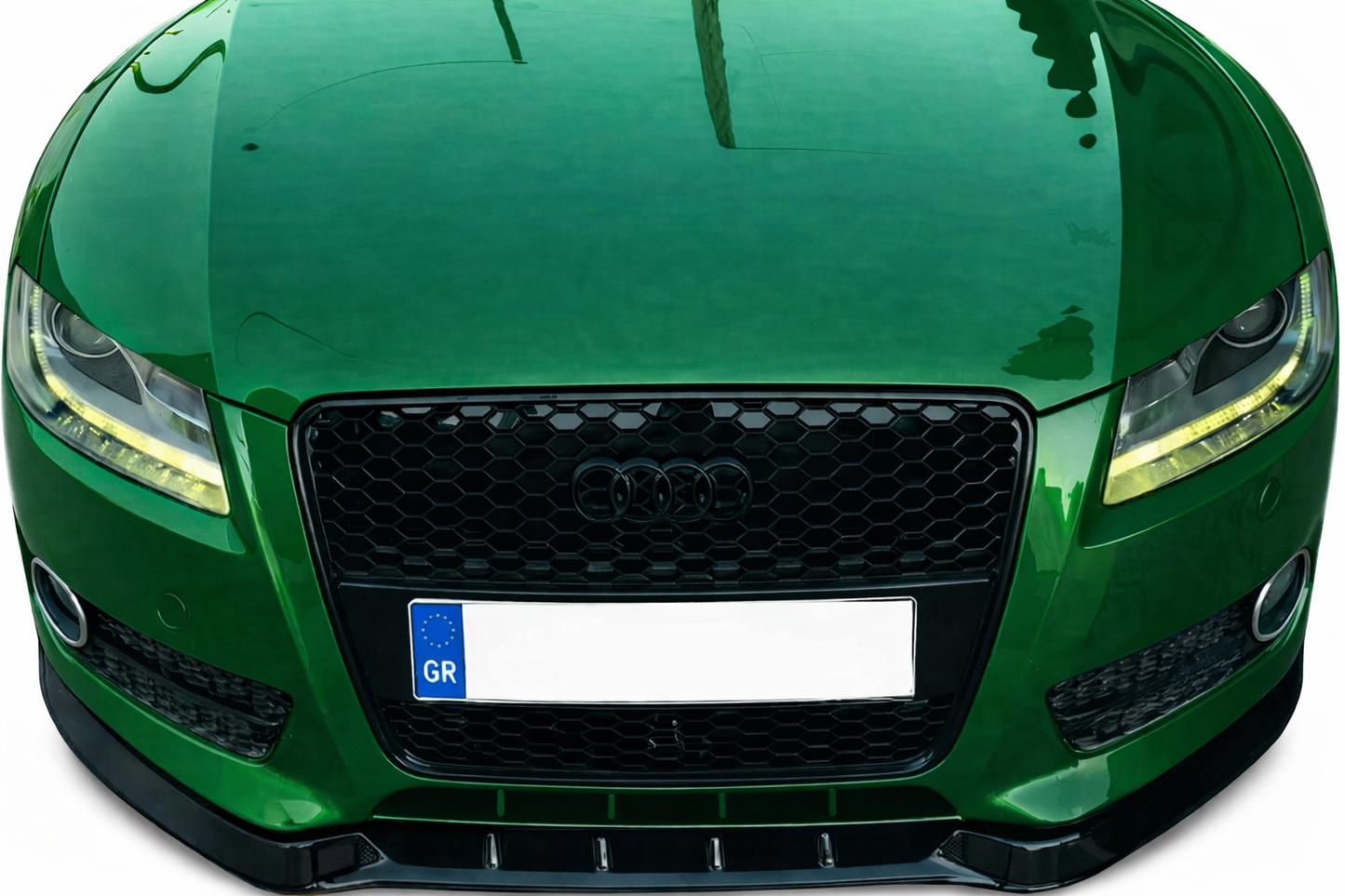 💫ART.9422 Splitter Anteriore per Audi A5 8T 2007-2011 Nero Lucido💫