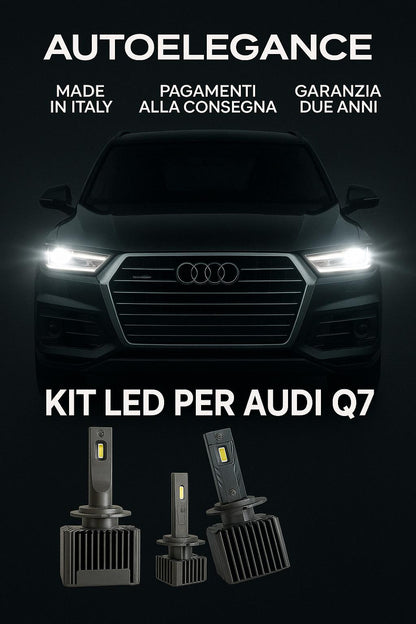 💖 KIT LED D3S 6000K Anabbaglianti per Audi Q7 | Luce Bianca Fredda CANBUS 💖