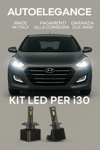 💖 KIT LED D3S 6000K Anabbaglianti per Hyundai i30 MK2 | Bianco Freddo CANBUS 💖