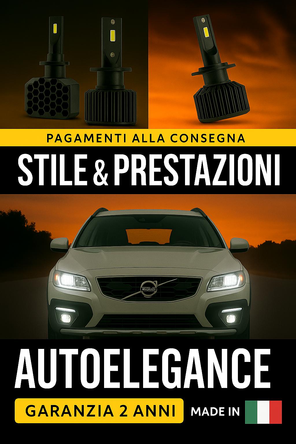 💖 KIT LED D1S 6000K Anabbaglianti Volvo XC70 II | Luce Bianca Fredda CANBUS 💖