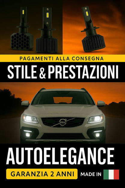 💖 KIT LED D1S 6000K Anabbaglianti Volvo XC70 II | Luce Bianca Fredda CANBUS 💖