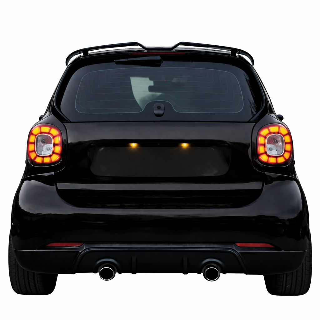 💫Spoiler Tetto in ABS per Smart Fortwo Fourfour 453💫