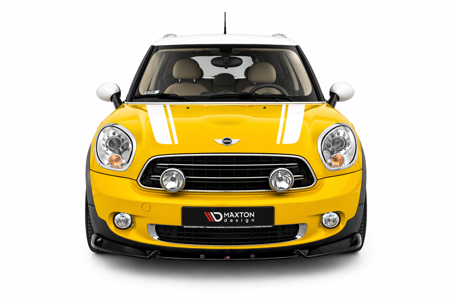 💫ART.9518 Splitter Nero Lucido per Mini Cooper Countryman R60 Facelift💫