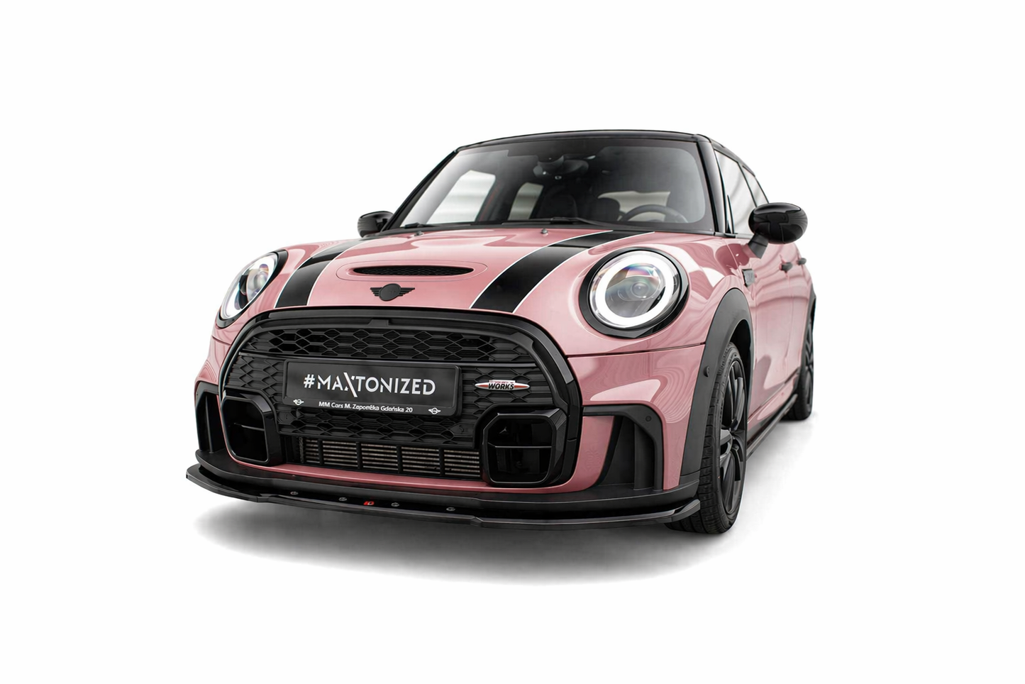 💫ART.9520 Splitter Anteriore V.1 per Mini Cooper S John Cooper Works F56💫