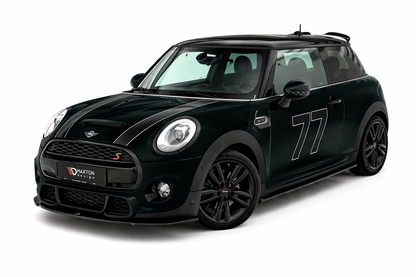 💫ART.9532 Splitter Nero Lucido per Mini Cooper S John Cooper Works F56💫