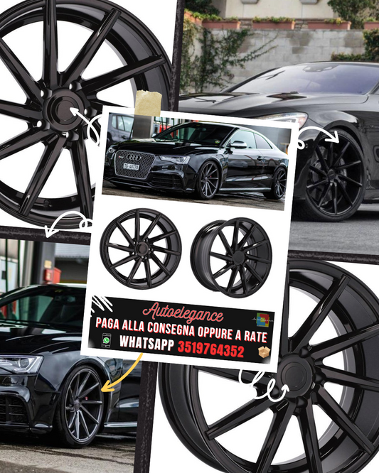 CERCHI CERCHIO IN LEGA 17" Adatto per PEUGEOT RENAULT SMART TOYOTA VOLVO